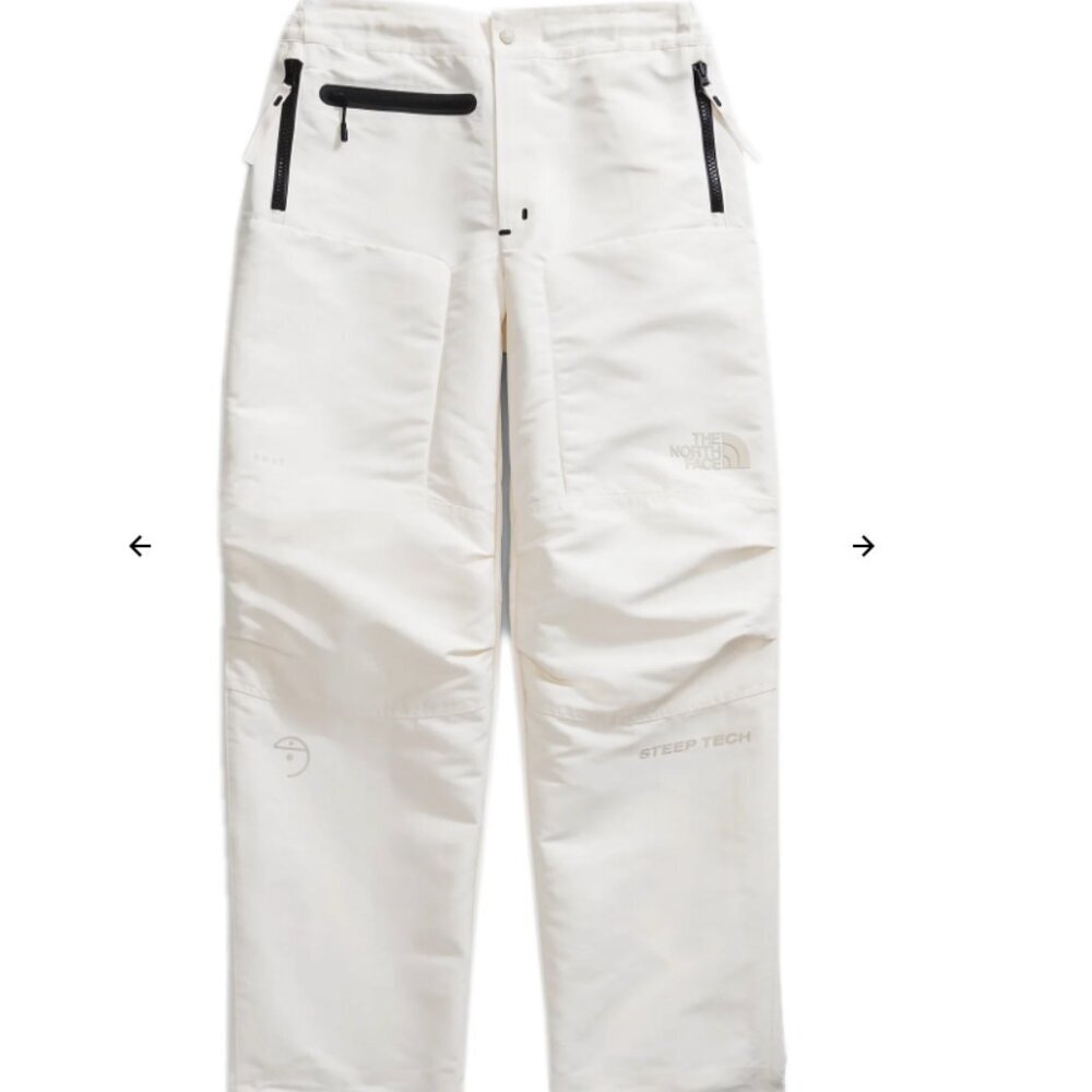 NWT! NEW! The North Face Men’s RMST Steep Tech Smear Pants -White Dune Size M - Picture 8 of 9